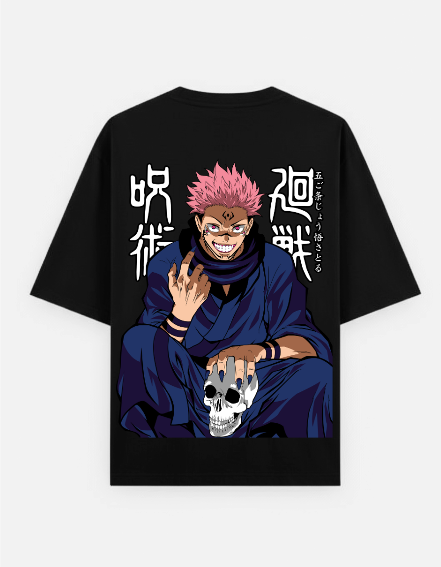 Jujutsu Kaisen "Ryomen Sukuna" Oversized T-Shirt | King of Curses Tee