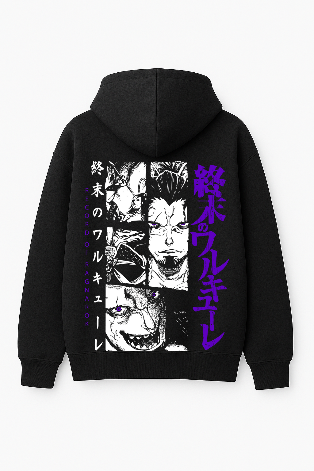 Record of Ragnarok Fighters Oversized Hoodie | Shuumatsu no Valkyrie Fleece