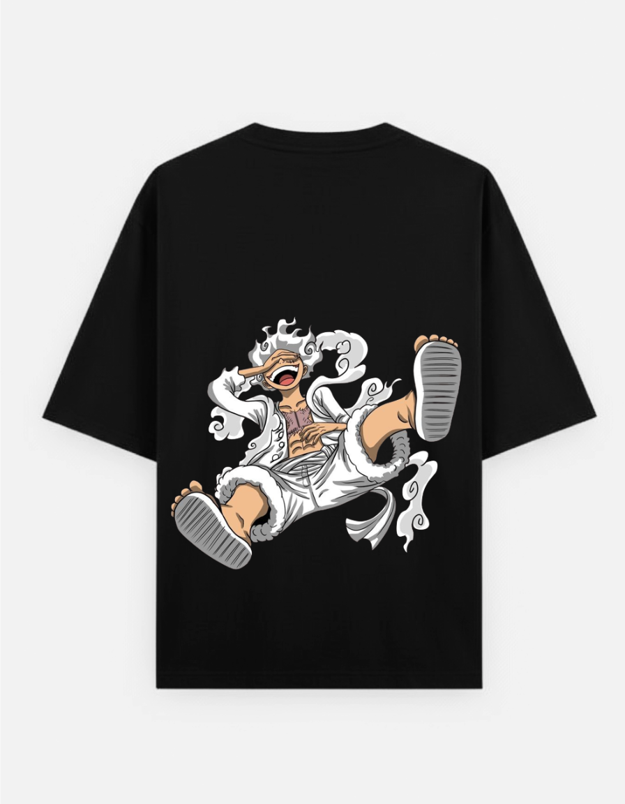 One Piece "Luffy Gear 5 Laughing" Oversized T-Shirt | Joy Boy Tee