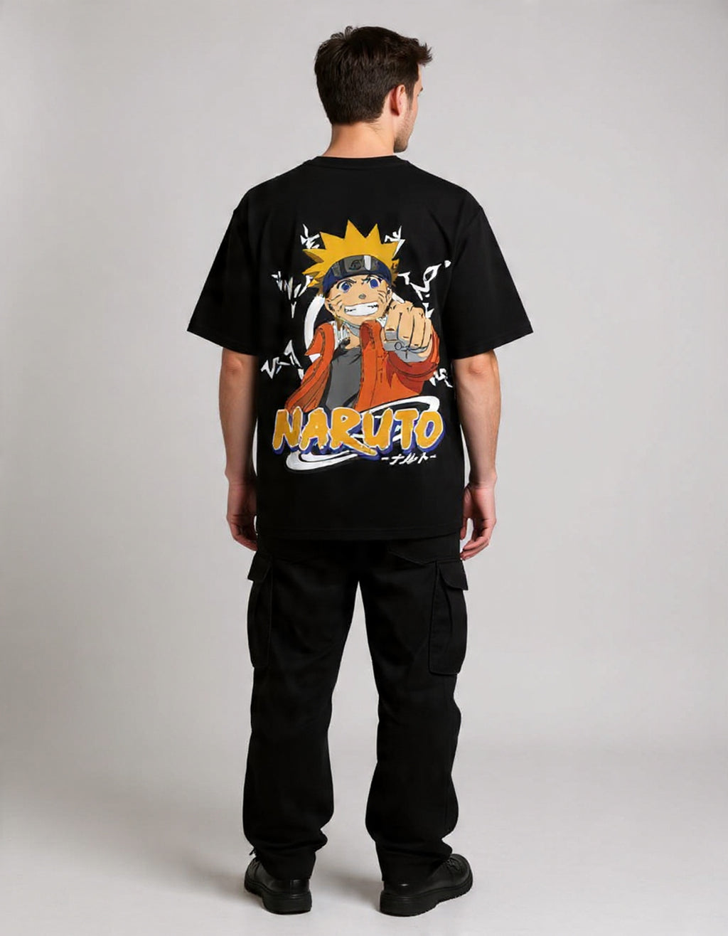 Naruto Uzumaki "Believe It!" Oversized T-Shirt | Classic Naruto Shippuden Tee
