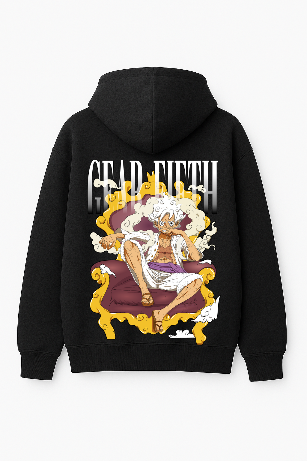 One Piece Luffy Gear Fifth (Nika) Oversized Hoodie | Joy Boy 360 GSM Fleece