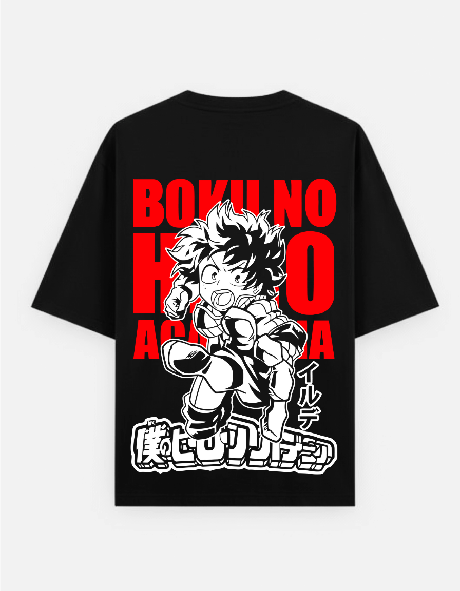 My Hero Academia "Deku" Oversized T-Shirt | Boku no Hero Plus Ultra Tee