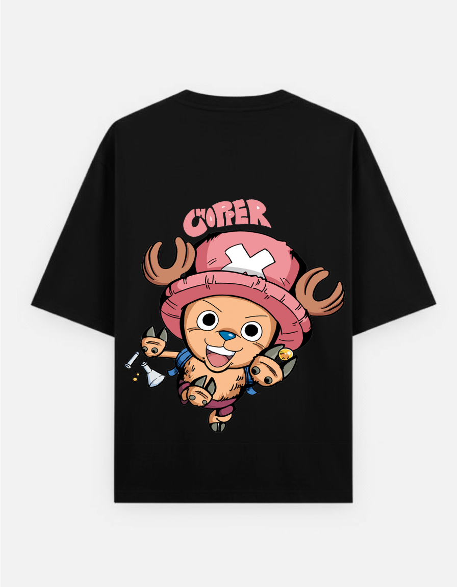 One Piece "Tony Tony Chopper" Oversized T-Shirt | Straw Hat Doctor Tee