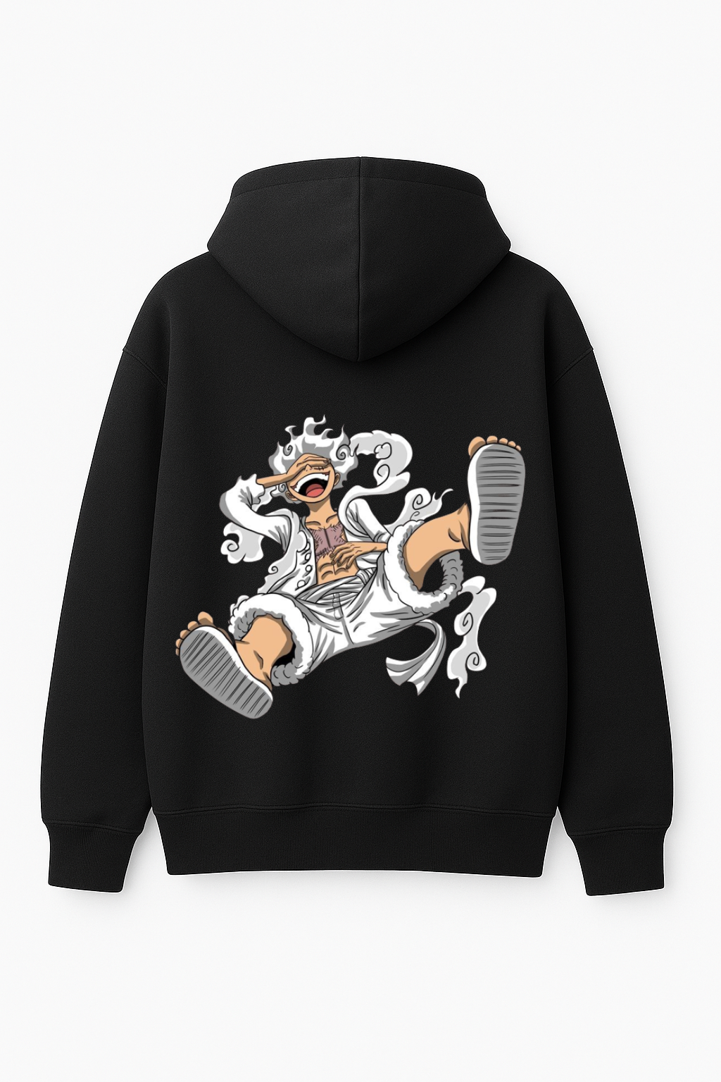 One Piece Luffy Gear Fifth (Nika) Playful Oversized Hoodie | Joy Boy Fleece
