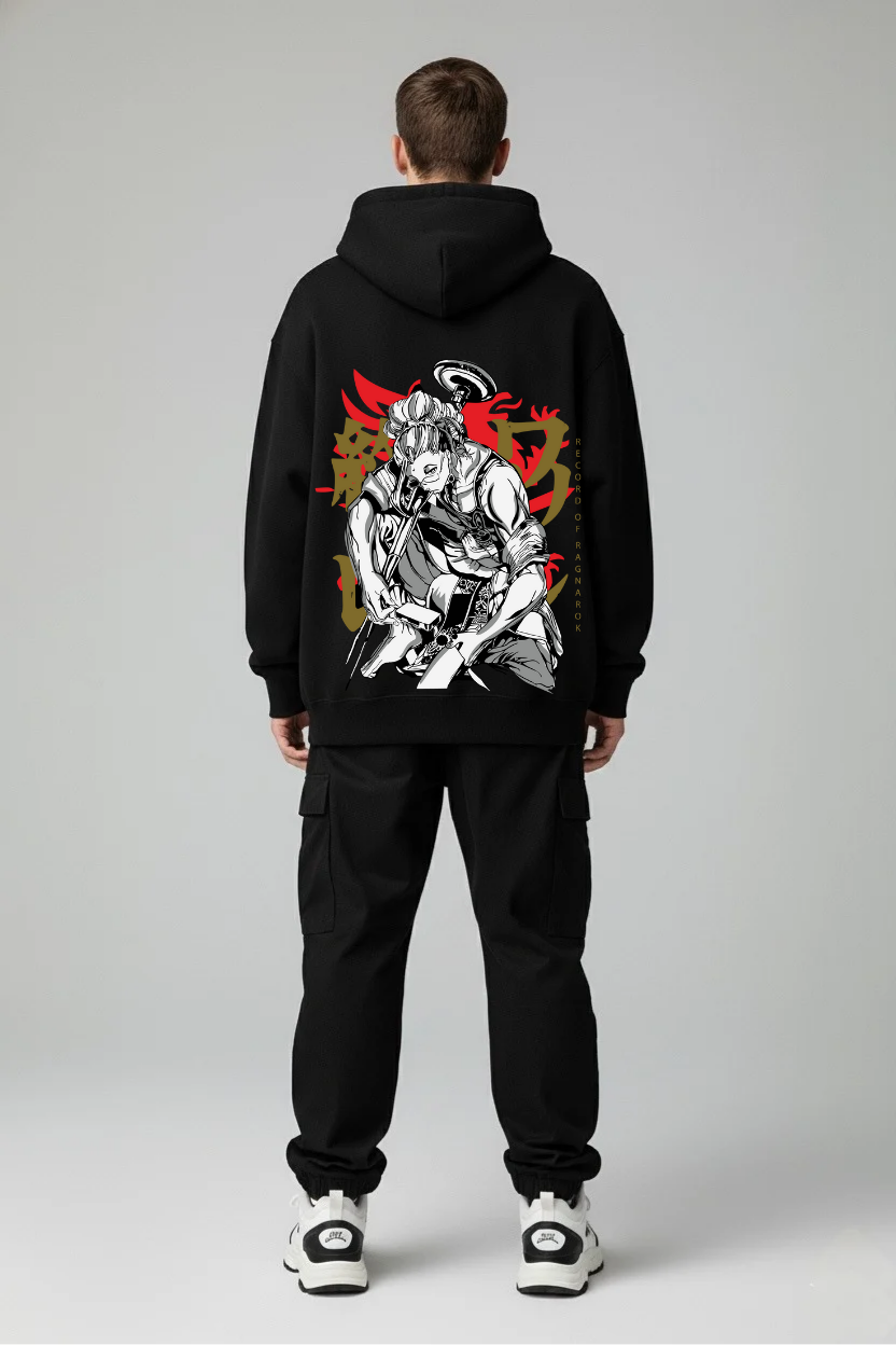 Record of Ragnarok Lu Bu The Flying General Oversized Hoodie | RoR Fleece
