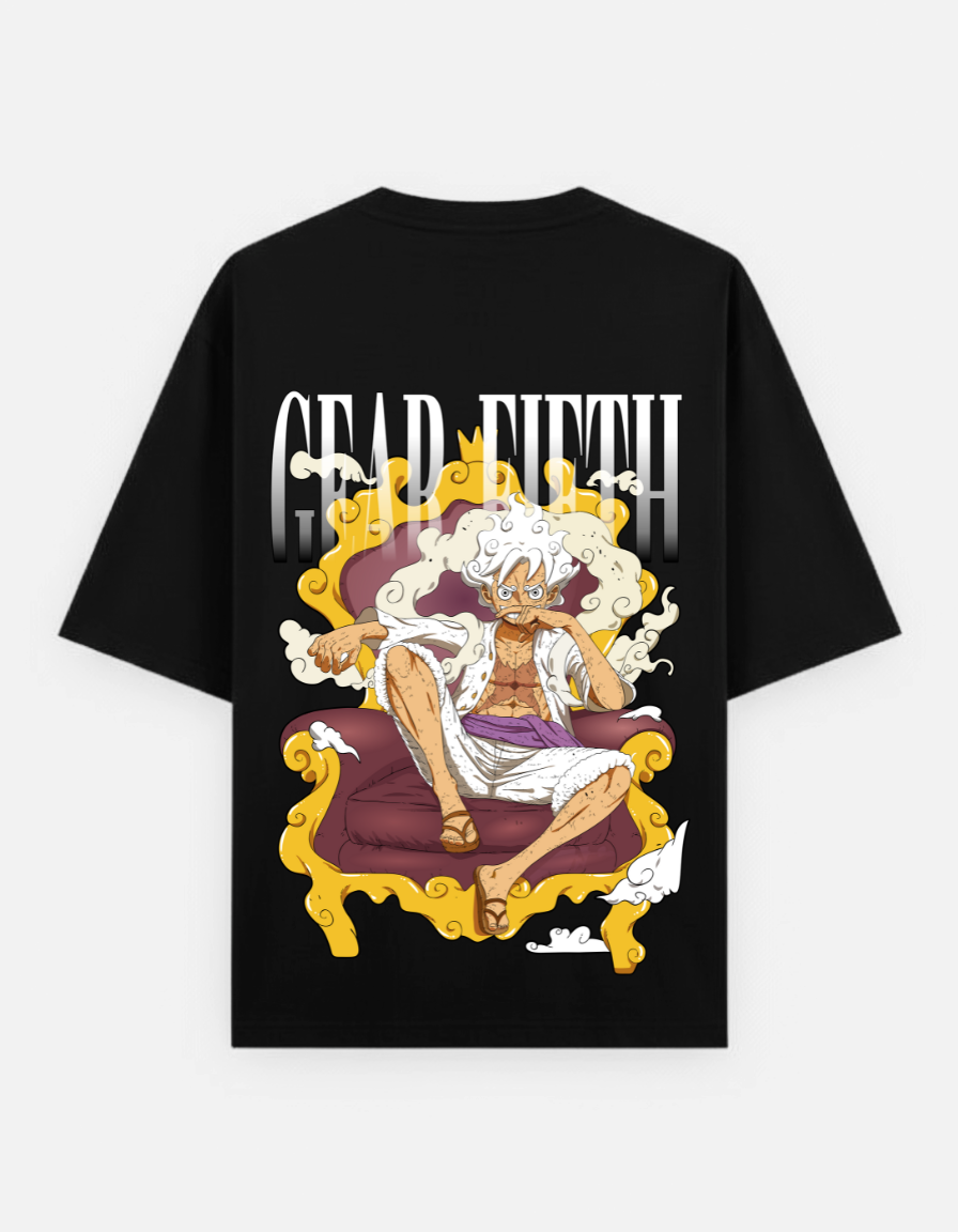 One Piece Luffy Gear Fifth (Nika) Oversized T-Shirt | Anime King Tee